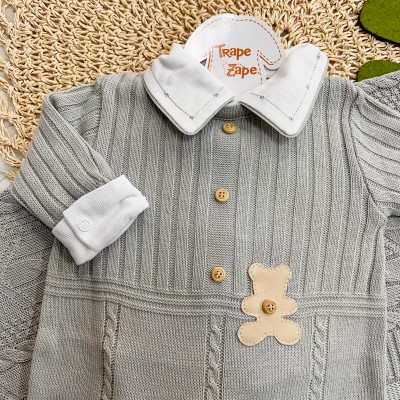  Saída de Maternidade Joaquim - Cinza